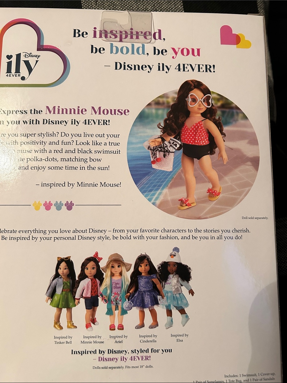 Disney ILY 4Ever Minnie Mouse Inspired Doll Accessories - Picture 3 of 4